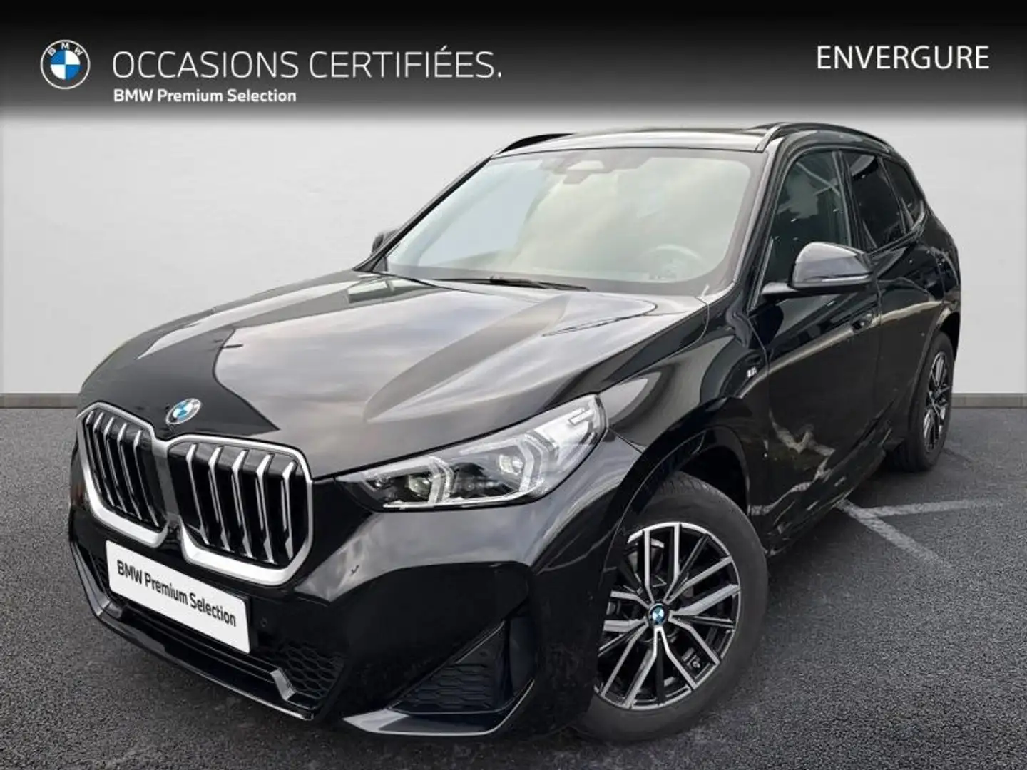 BMW X1 sDrive20d 163ch M Sport Zwart - 1