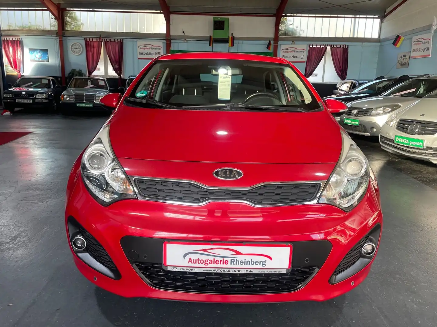 Kia Rio 1.4*KLIMA*SHZ*PDC*MULTI*17 ZOLL*TÜV NEU Rot - 2