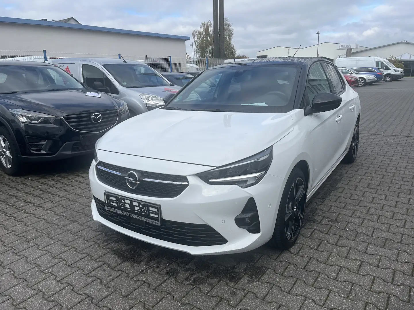 Opel Corsa GS Line 1.2 Benzin, EU6, Alu Weiß - 1