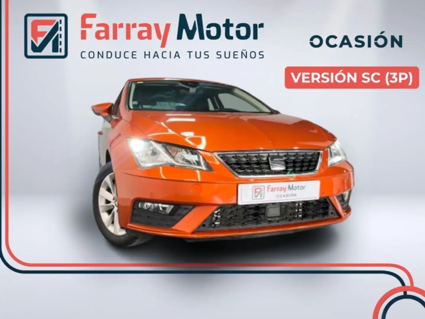 SEAT Leon 1.4 TSI ACT S&S Style 150 Naranja - 1