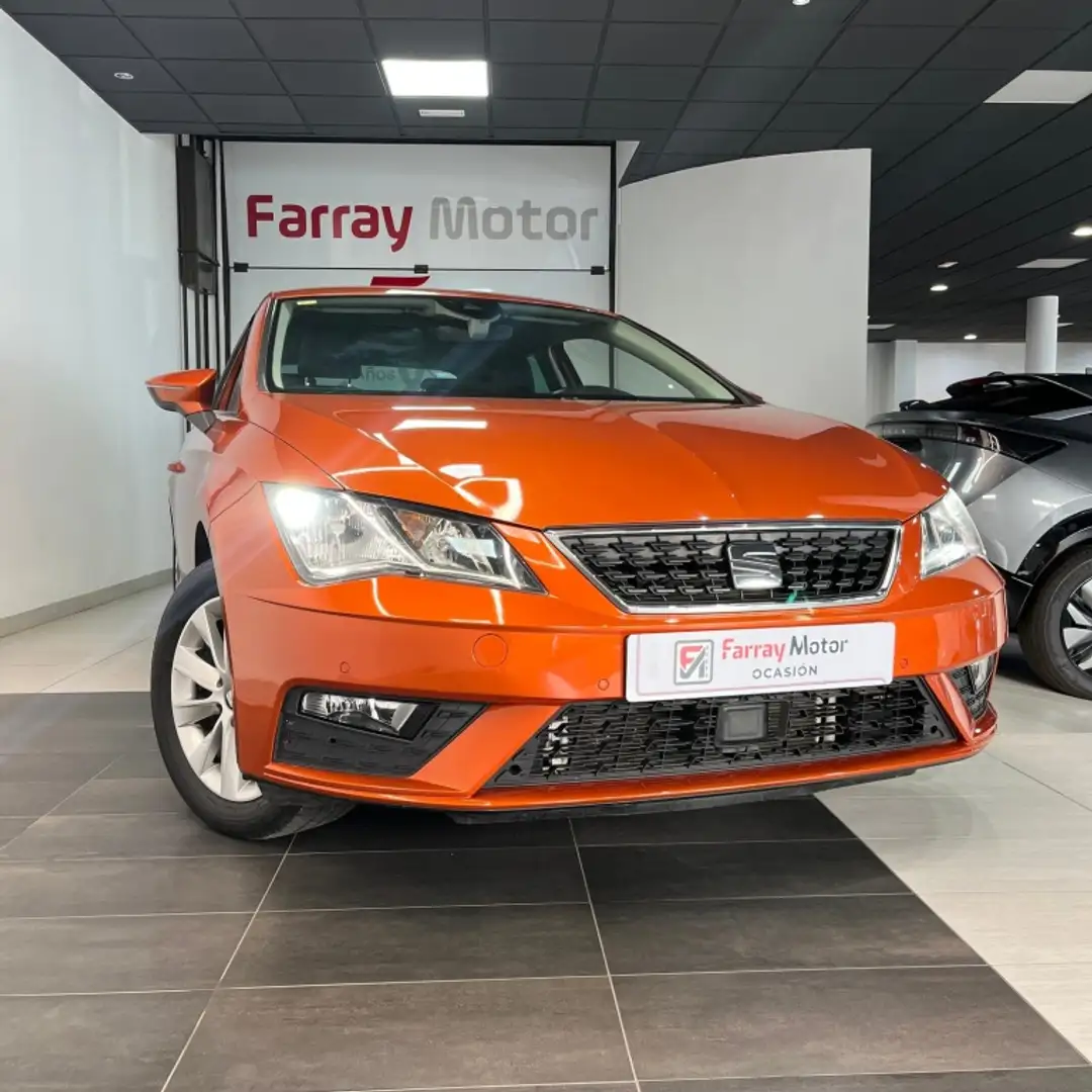 SEAT Leon 1.4 TSI ACT S&S Style 150 Naranja - 2
