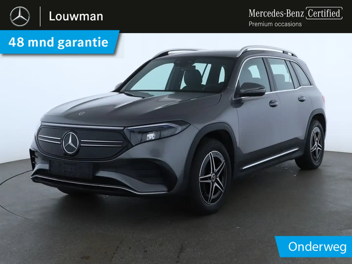 Mercedes-Benz EQB 300 4MATIC AMG Line 67 kWh AMG Line | Stoelverwarming Gris - 1