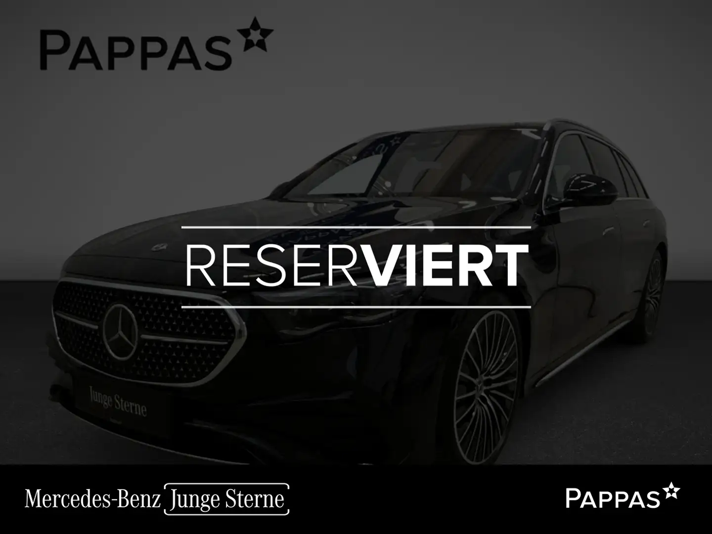Mercedes-Benz E 300 de 4MATIC mit EQ Hybrid Technologie T-Modell * AMG Schwarz - 1