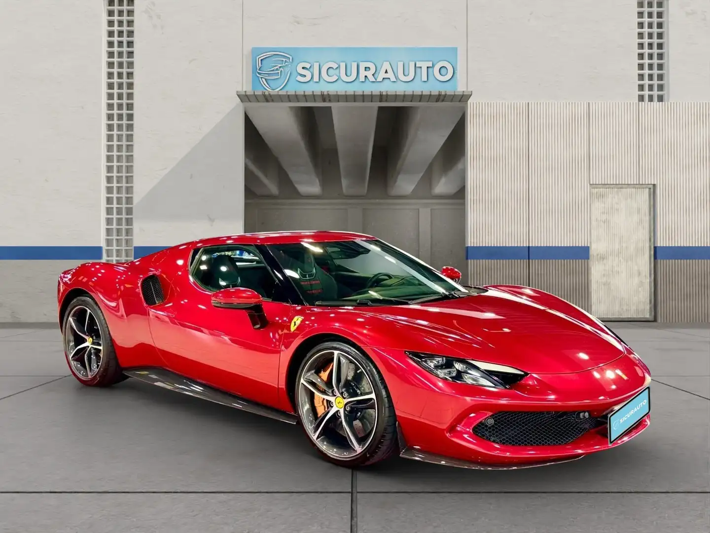 Ferrari 296 GTB Scarico NOVITEC / Garanzia / Rosso fuoco / Carbon Червоний - 2