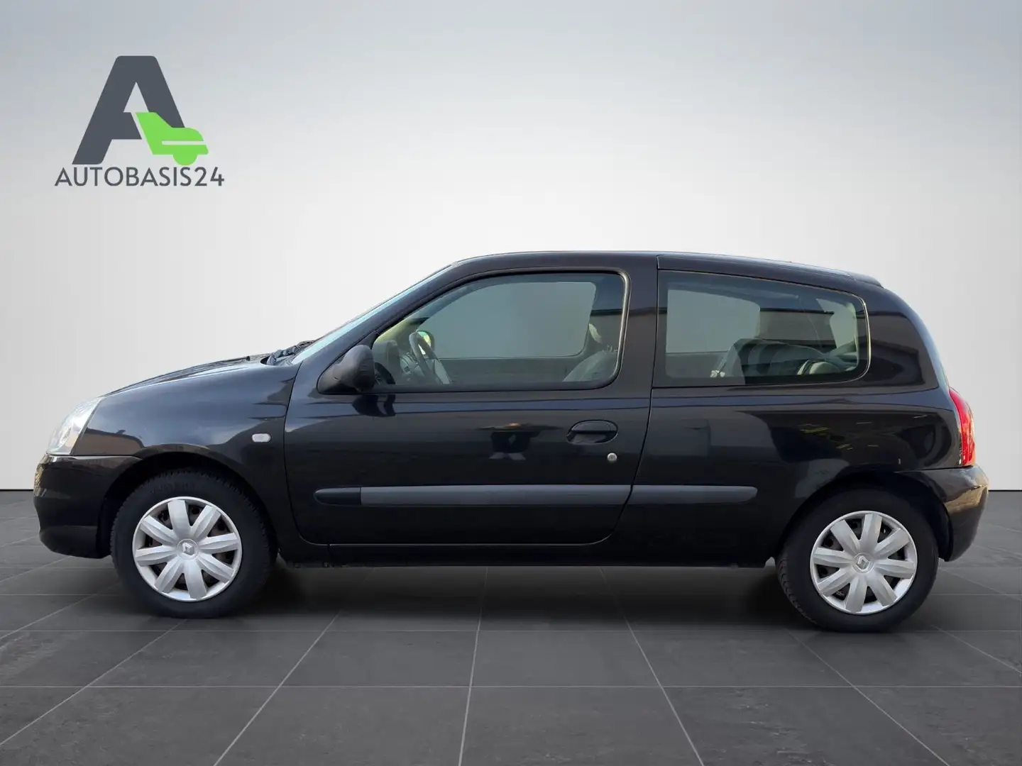 Renault Clio II Campus YAHOO! 1.2 *KLIMA*TÜV 2027*1.Hand Schwarz - 2