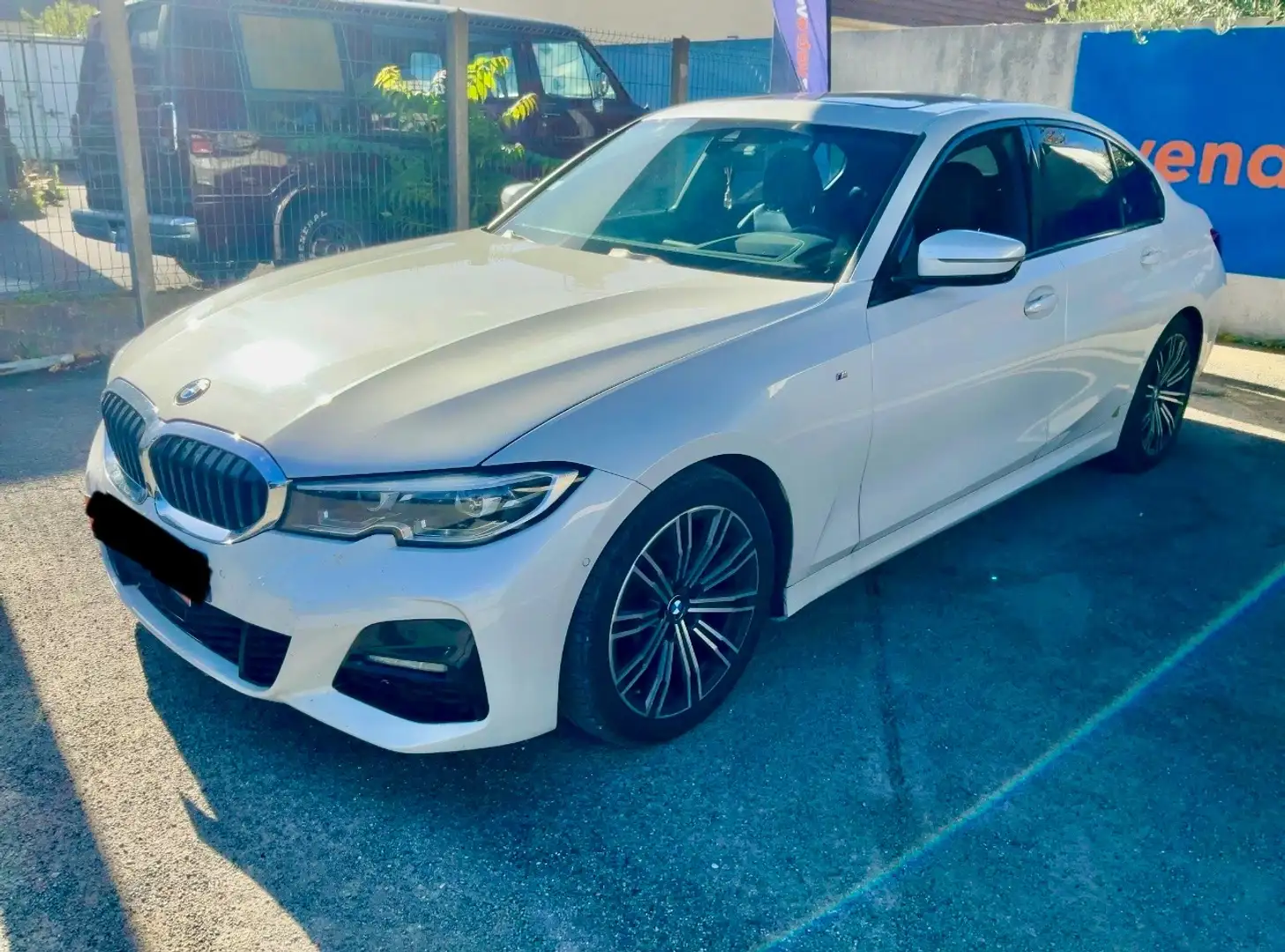 BMW 320 320d Aut. M PAKET Weiß - 1