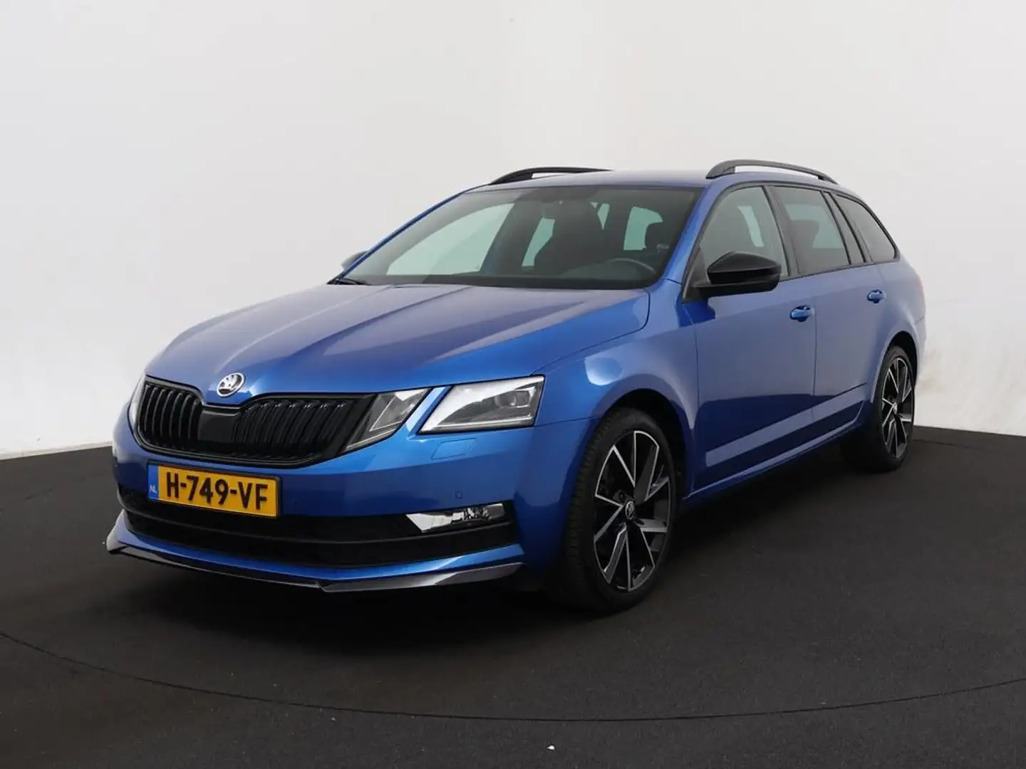 Skoda Octavia Combi 1.5 TSI Automaat Sport Bns VC/Trekhaak1500kg Blauw - 2