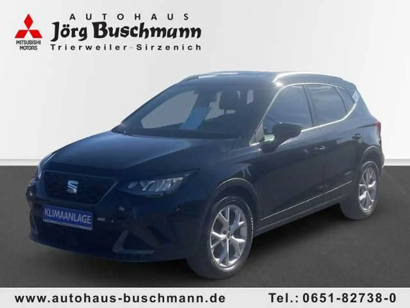 SEAT Arona 1,0 FR, Klima,PDC,Alus,SHZ,LED Schwarz - 1