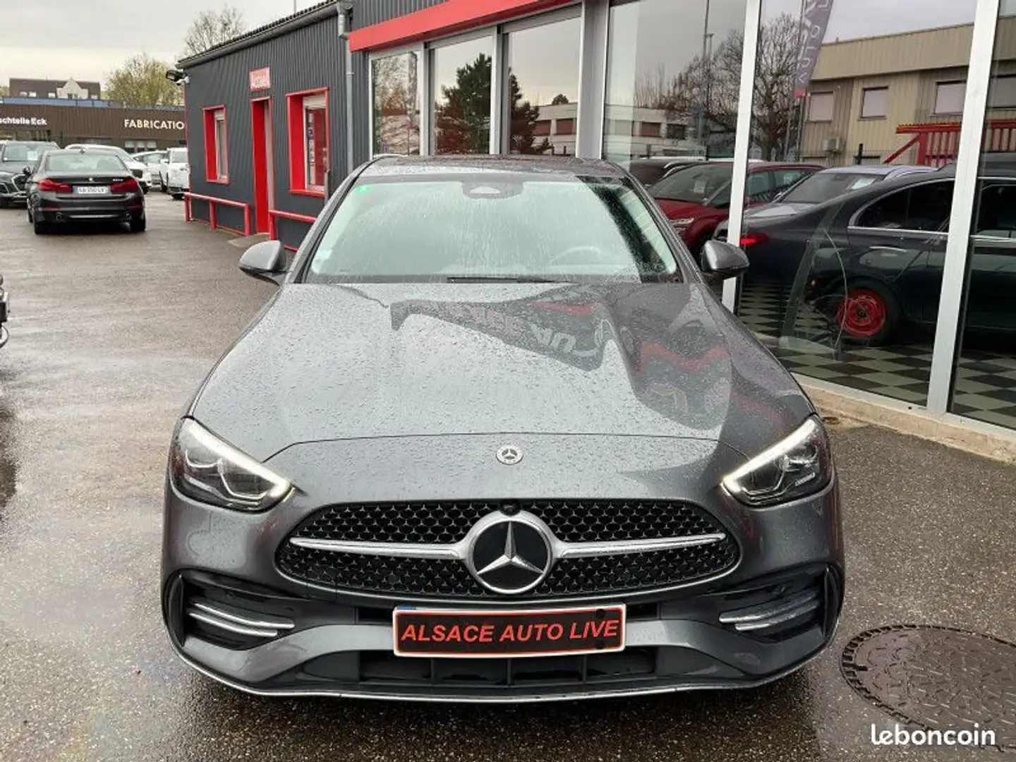 Mercedes-Benz C 220 Mercedes 220 D 200CH AMG LINE Gris - 2