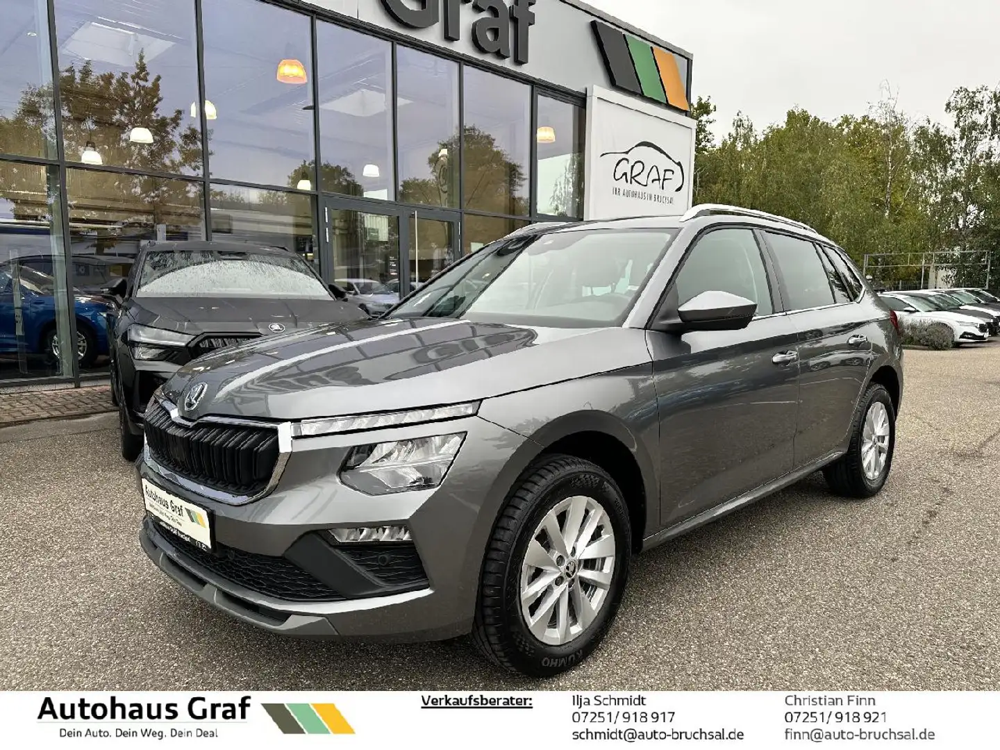 Skoda Kamiq Kamiq Selection 1,0 TSI*Kamera*SHZ*ACC Grau - 1