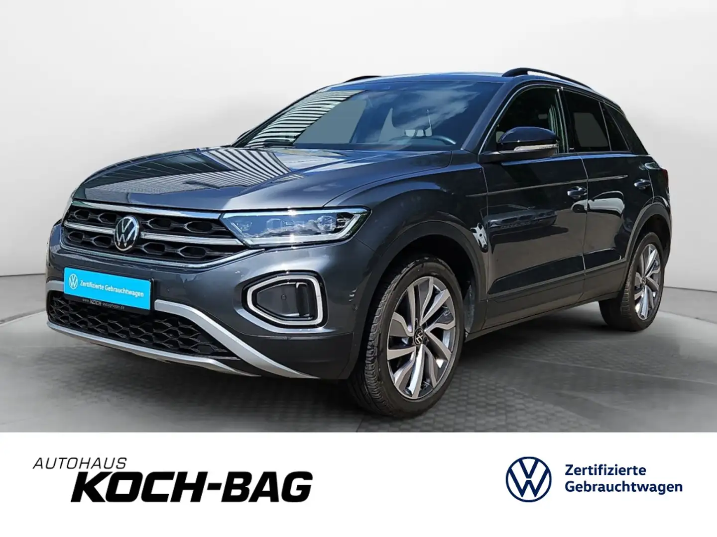 Volkswagen T-Roc 2.0 TDI Move Navi LED Silber - 1