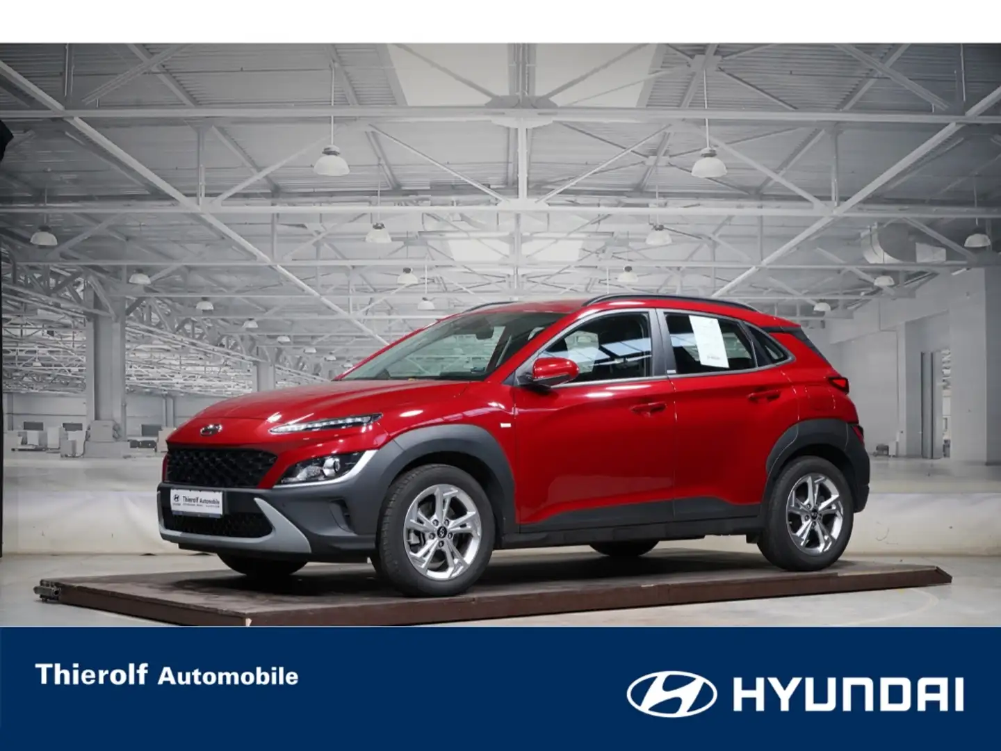 Hyundai KONA 120PS (48V) 2WD Trend Navigationspaket Rot - 1