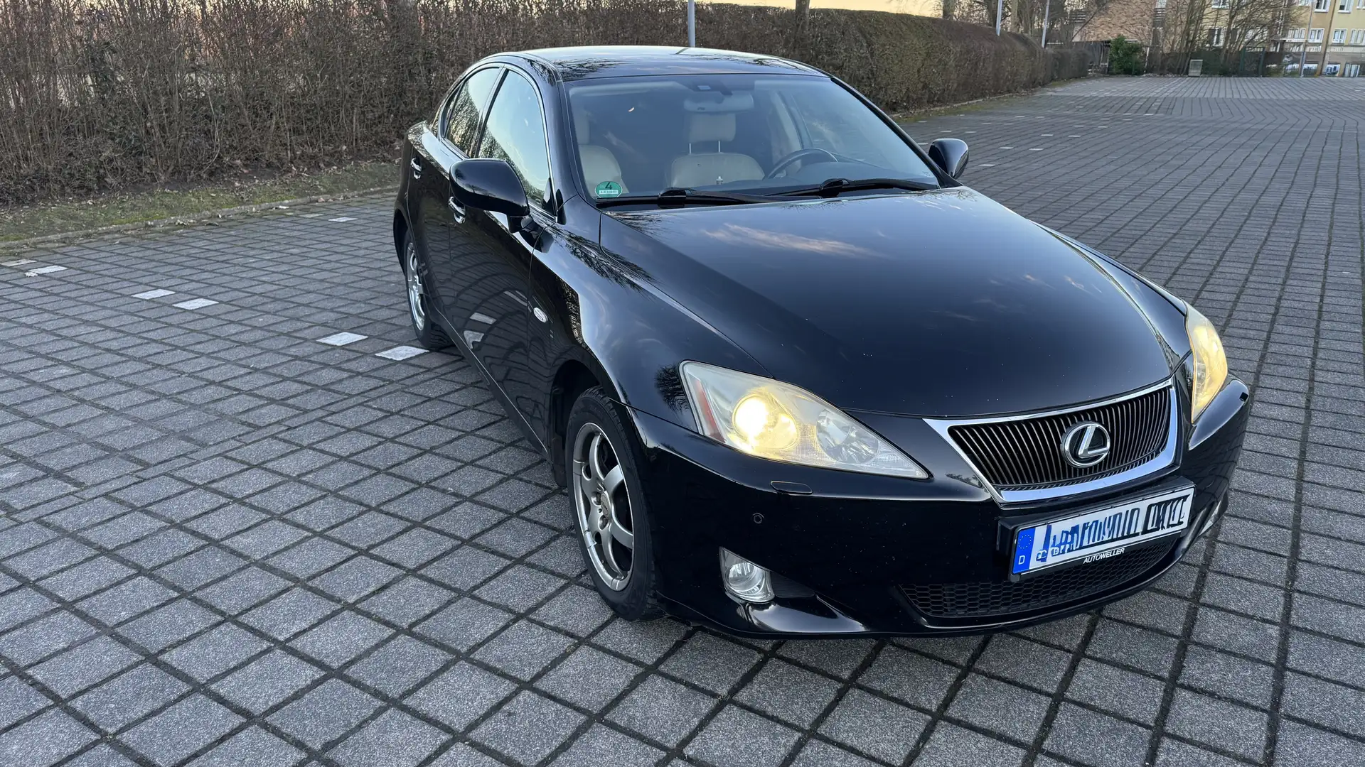 Lexus IS 220d DPNR Luxury Line, TÜV Neu Negro - 2