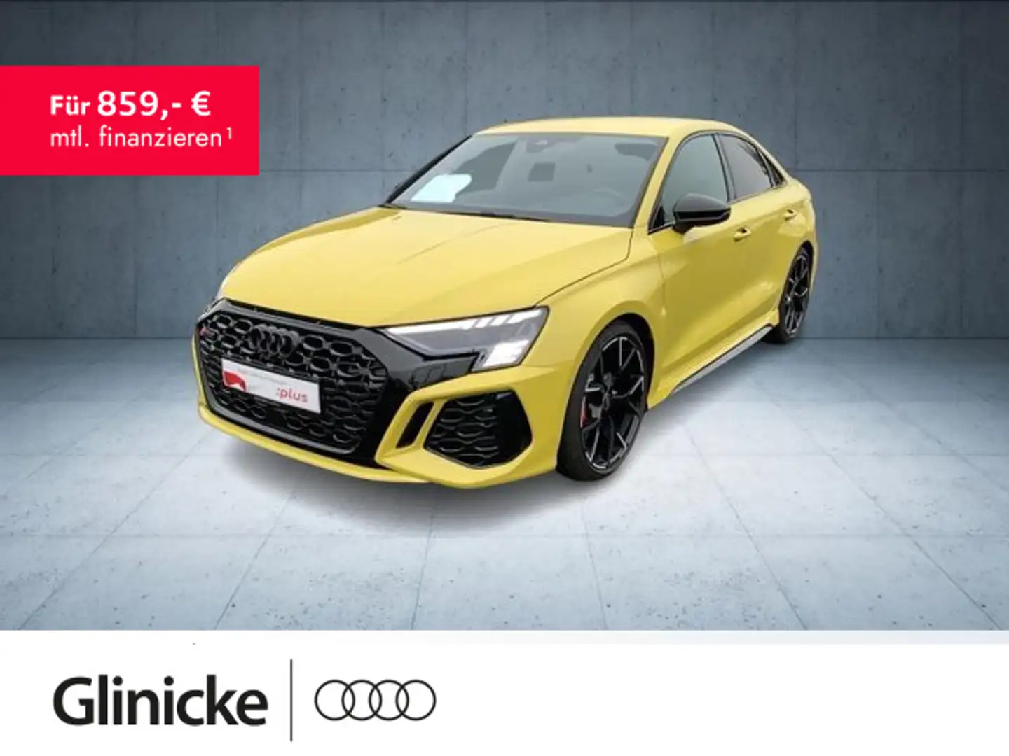 Audi RS3 RS3 Limousine Matrix/RS-Aga/HuD/ASI/280/B&O/Nav/ Gelb - 1