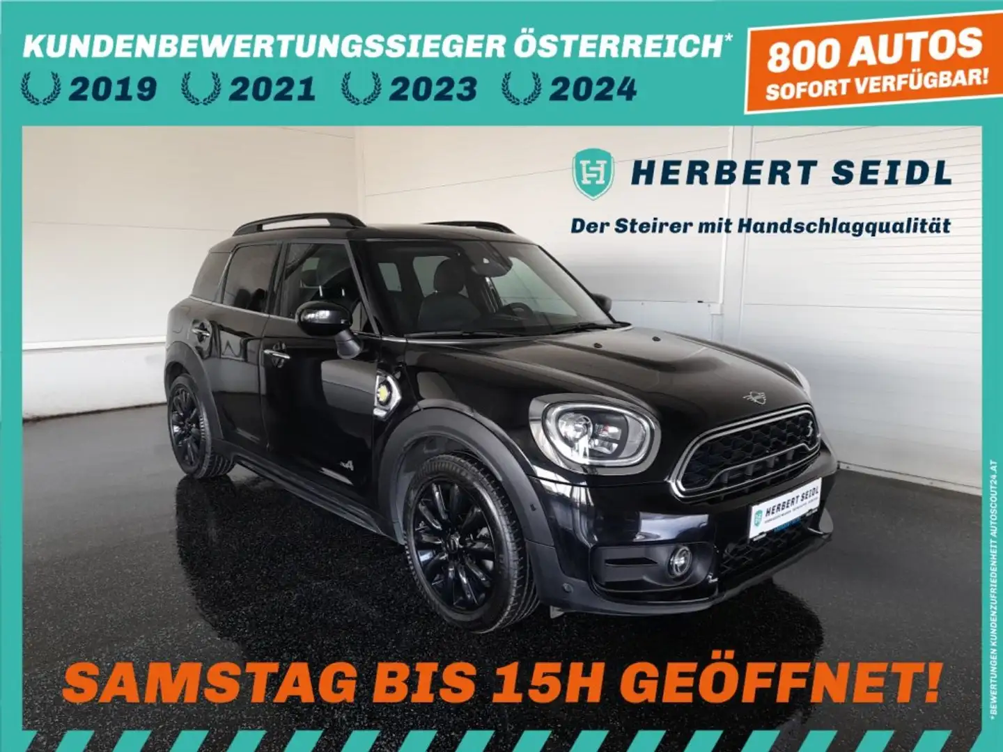 MINI Countryman SE All4 Countryman 4x4 PHEV Aut *VOLL-LED / NAVI / 18 ZOLL / TEMPOMAT / 2-ZONEN-KLIMA / HARMAN KARDON SOUND* Schwarz - 1