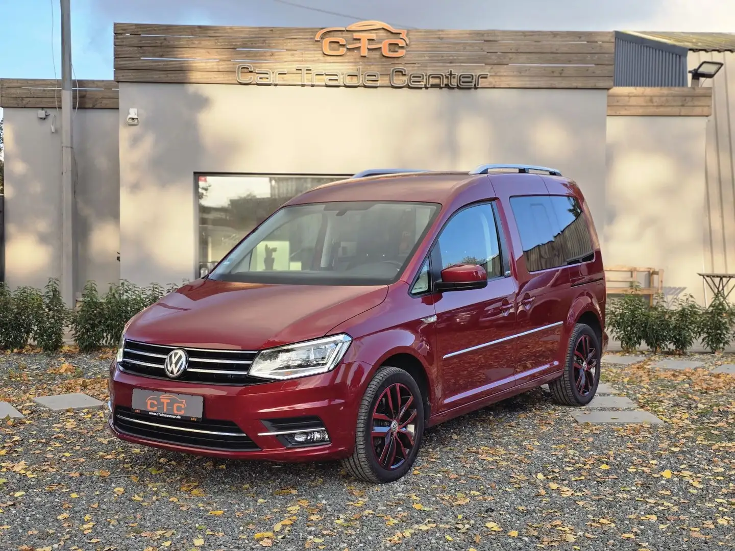 Volkswagen Caddy Generation Four/DSG/Navi/7-Sitze/TÜV-NEU Rouge - 1