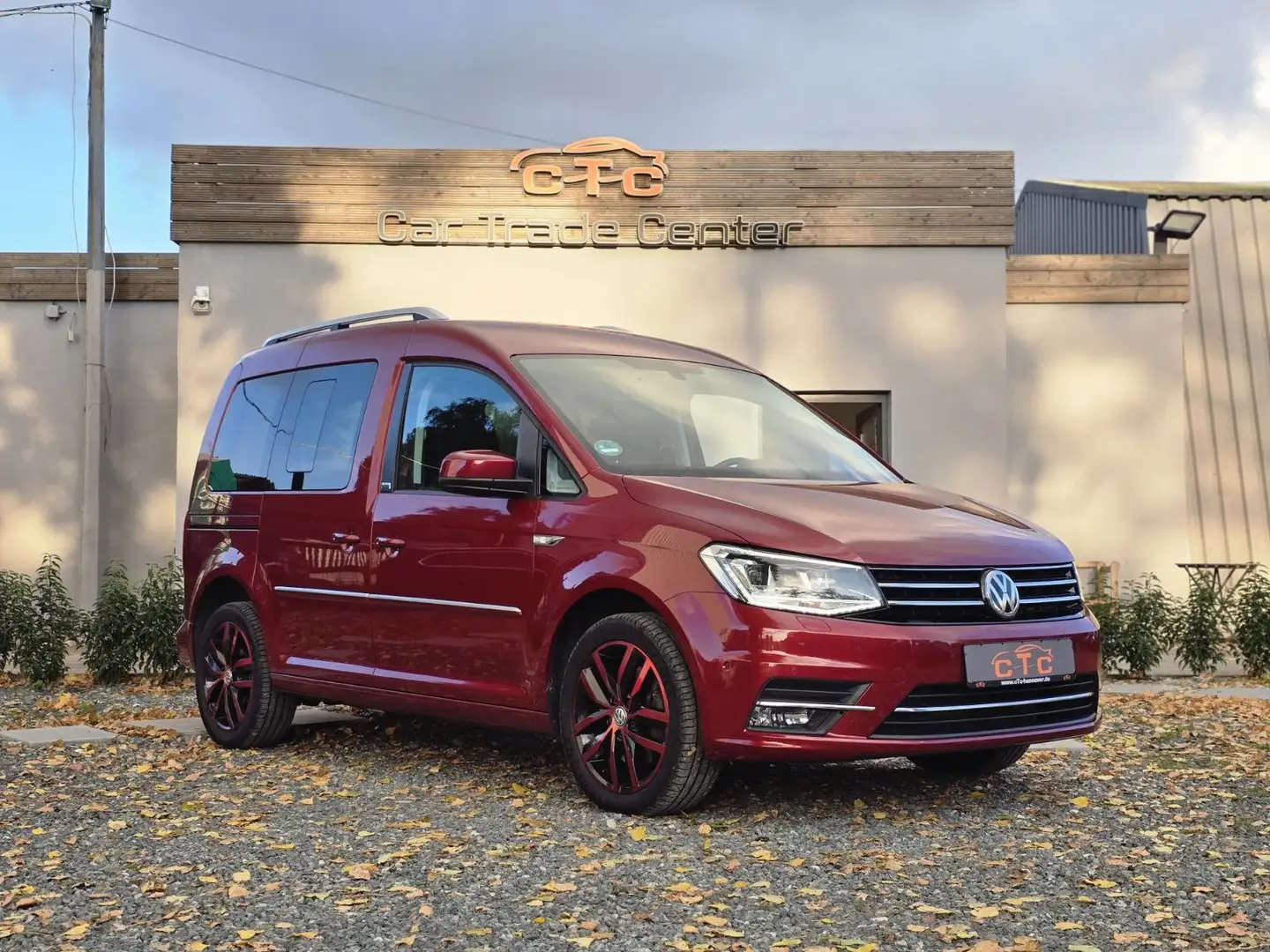 Volkswagen Caddy Generation Four/DSG/Navi/7-Sitze/TÜV-NEU Rouge - 2