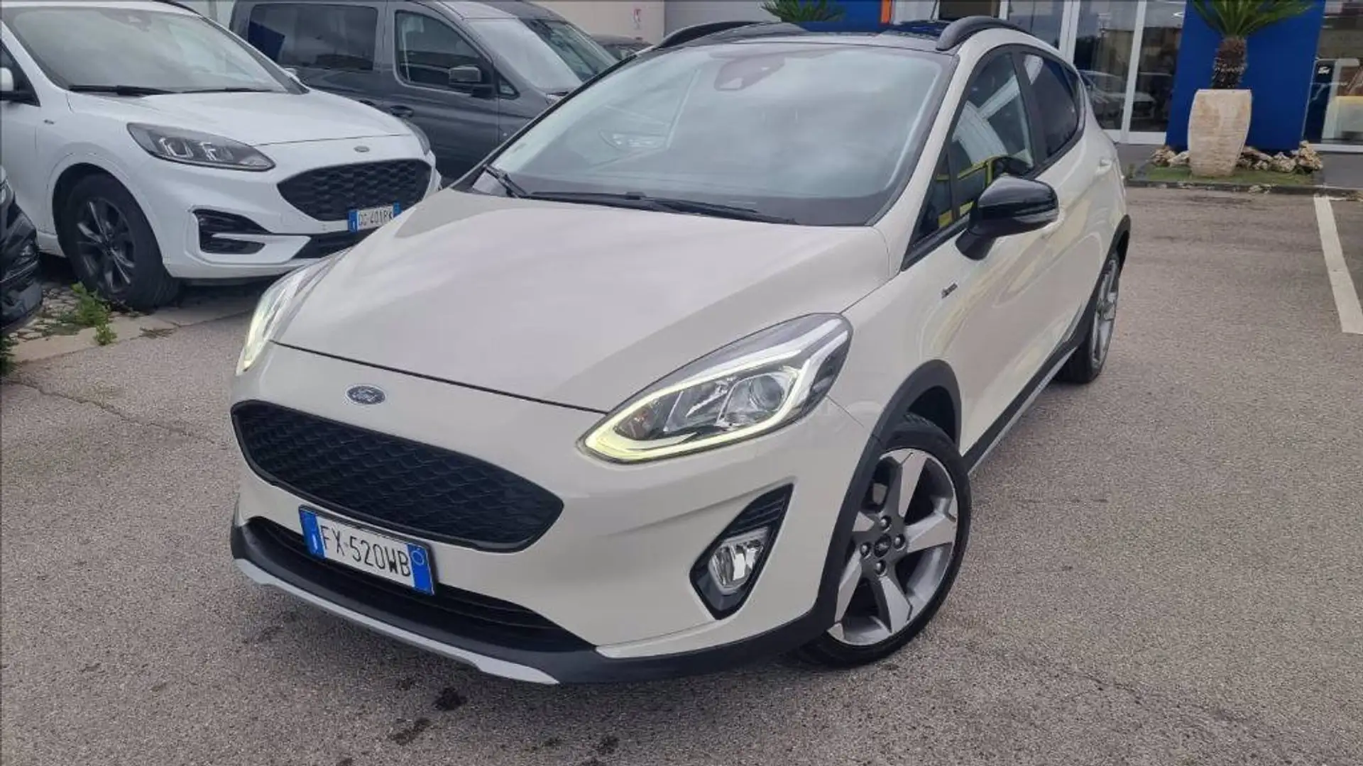 Ford Fiesta active 1.5 ecoblue 85cv my19.5 Bianco - 1