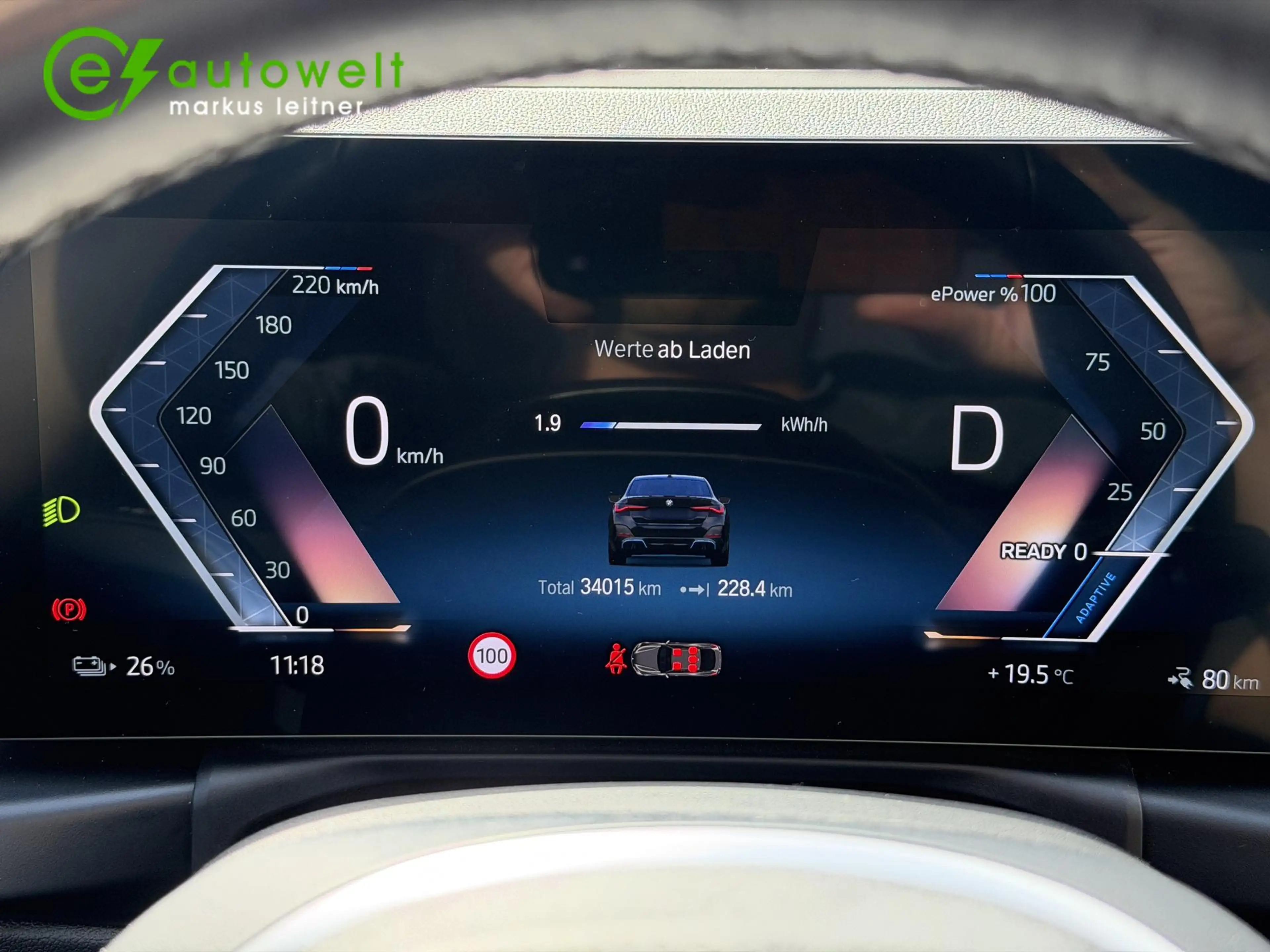 BMW i4 eDrive35 M Sport DA Prof HeadUp Glasdach Memory — photo 13