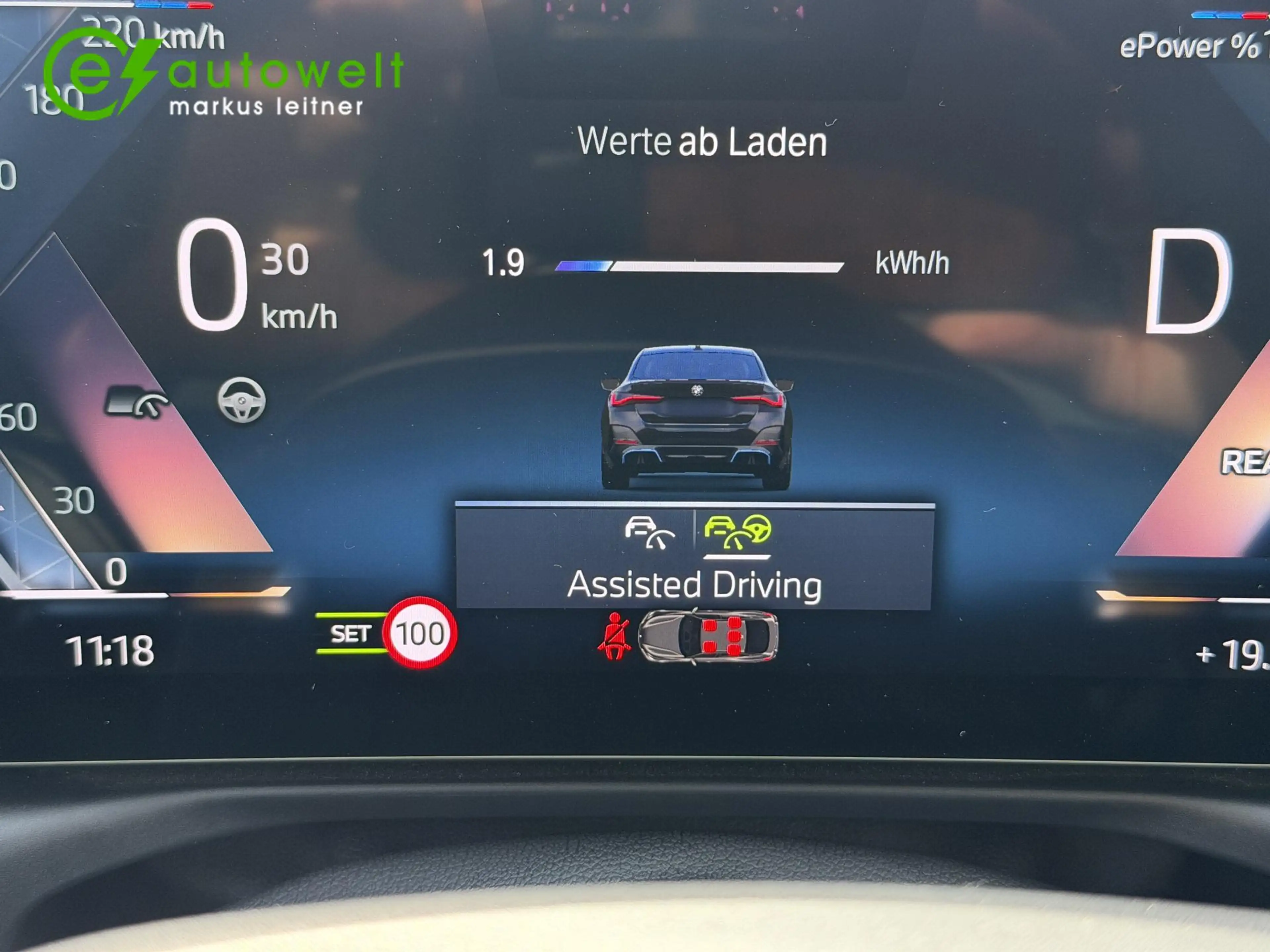 BMW i4 eDrive35 M Sport DA Prof HeadUp Glasdach Memory — photo 14