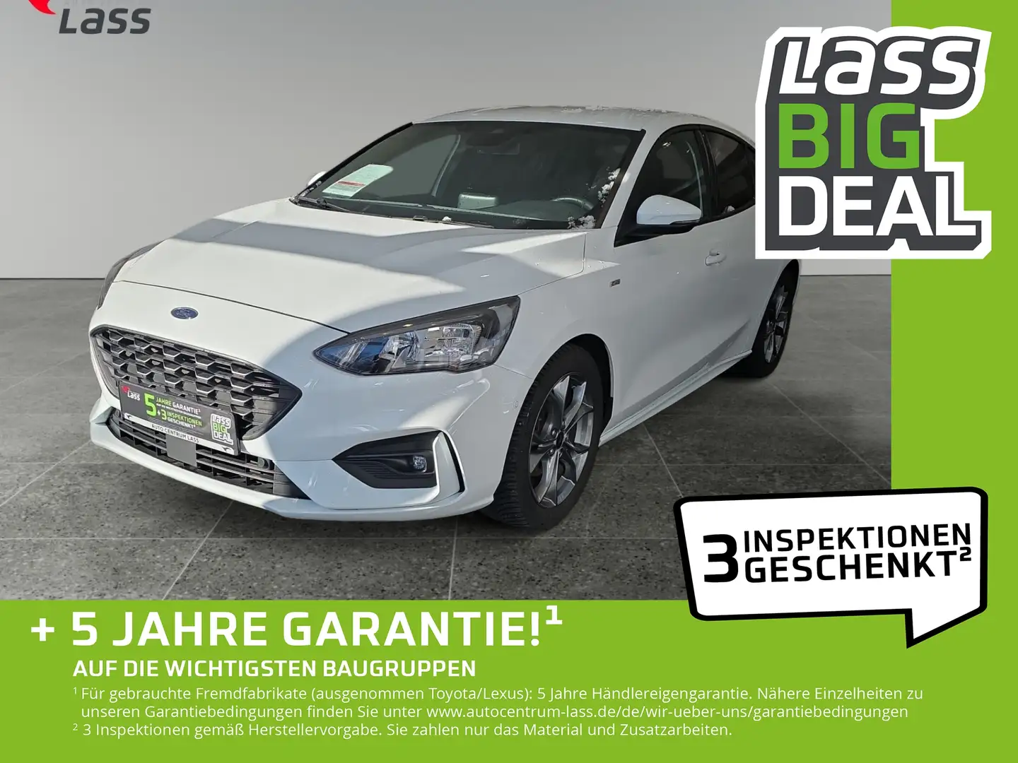 Ford Focus 1.0 EcoBoost ST-Line NAVI, KAMERA, GJR, SHZ Blanc - 1