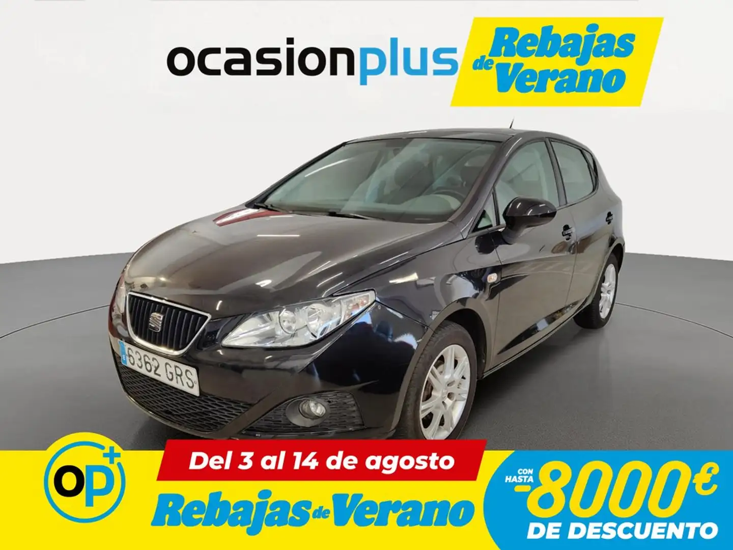 SEAT Ibiza 1.4 Reference Negro - 1