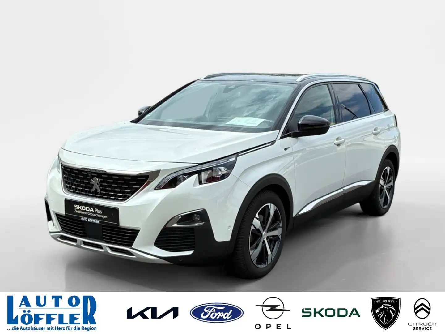 Peugeot 5008 GT #Automatik #7-Sitze #Navi #Garantie #AHK Klima Wit - 1