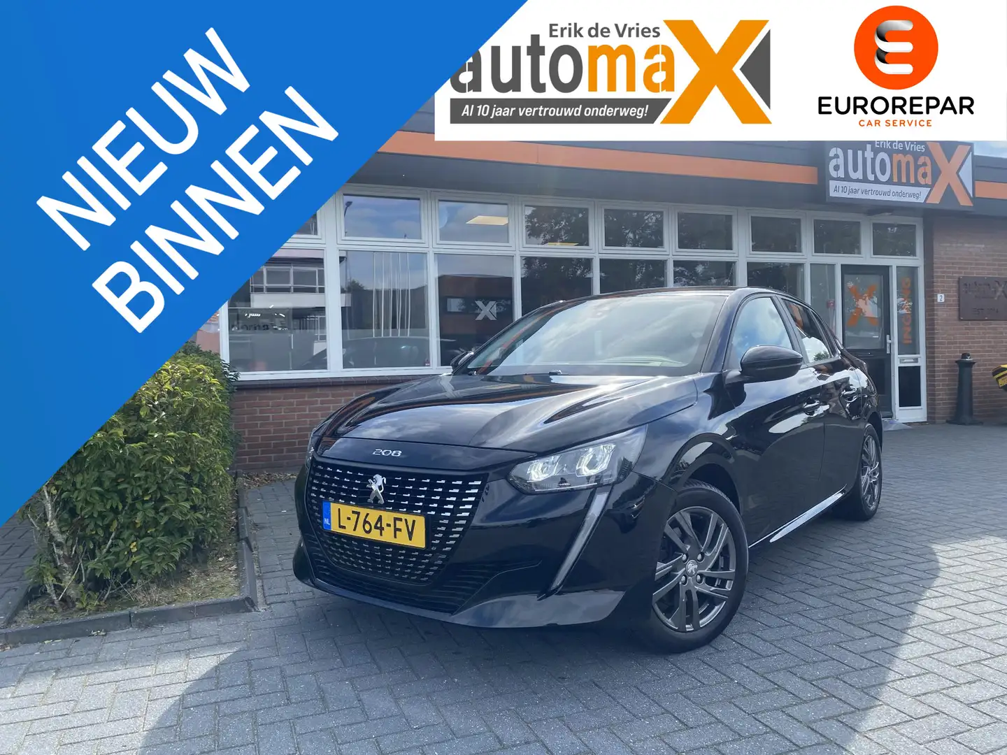 Peugeot 208 1.2 PureTech Active Pack Schwarz - 1