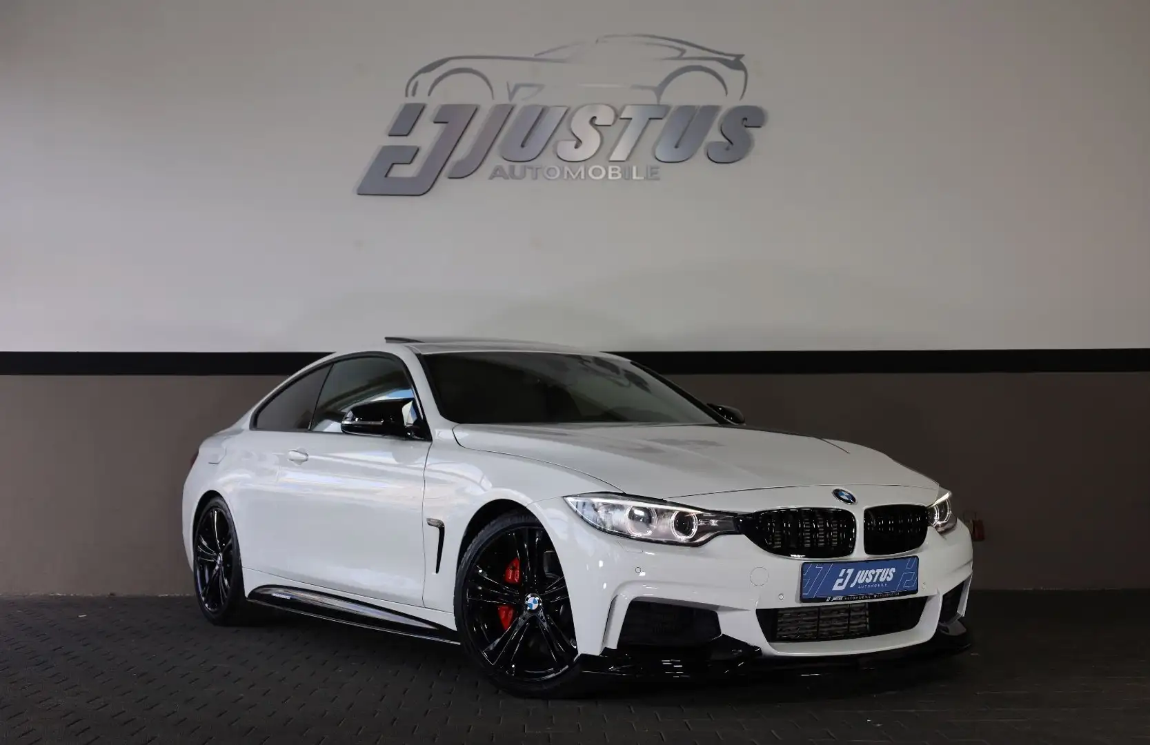 BMW 435 i xDrive Coupé/KAMERA/PDC/HK/HUD/SBD/LHZ/R19 Weiß - 1