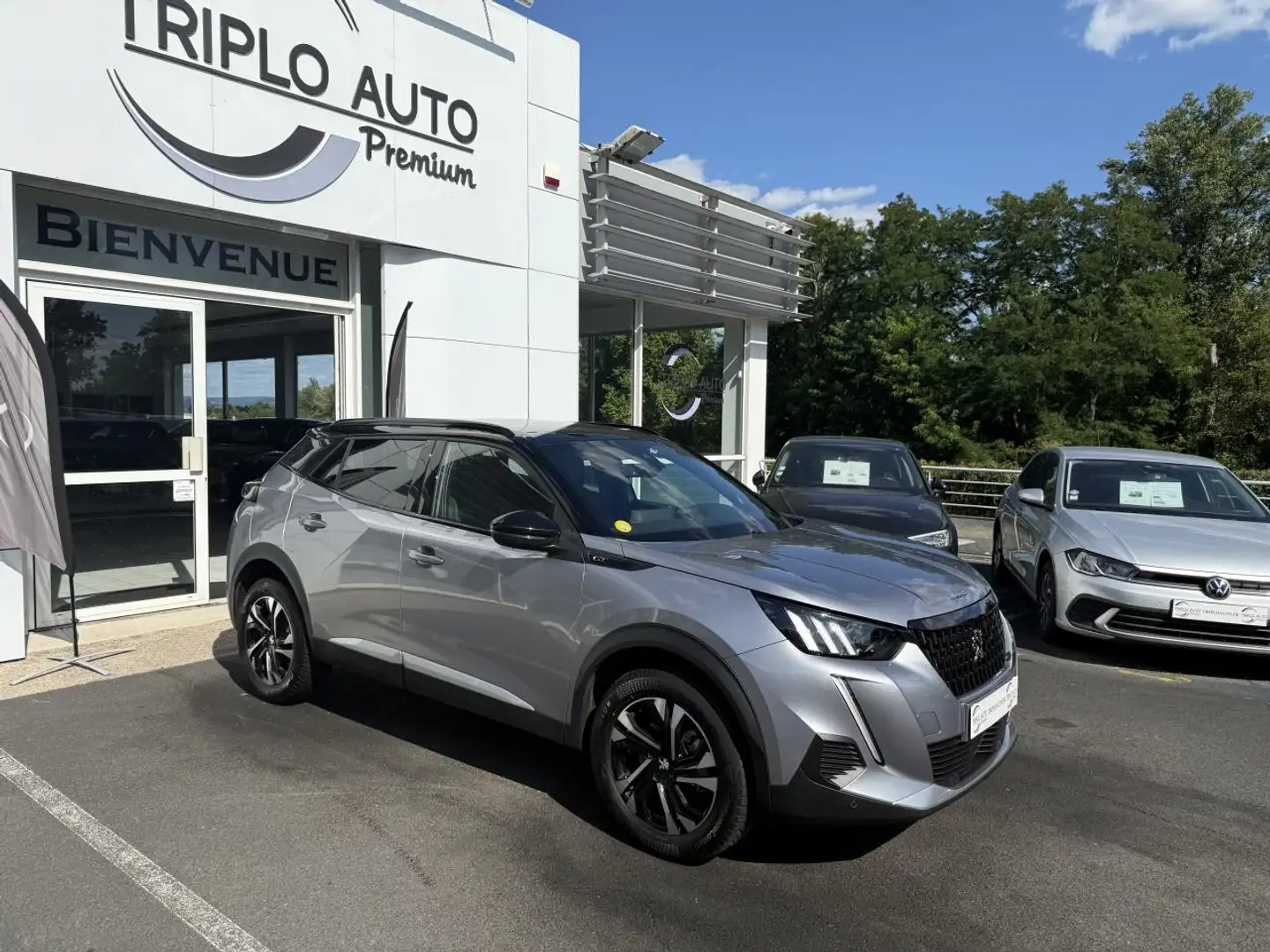Peugeot 2008 1.5 BlueHDi - 130 - BV EAT8 - GT - CARPLAY + CAMER Gris - 1
