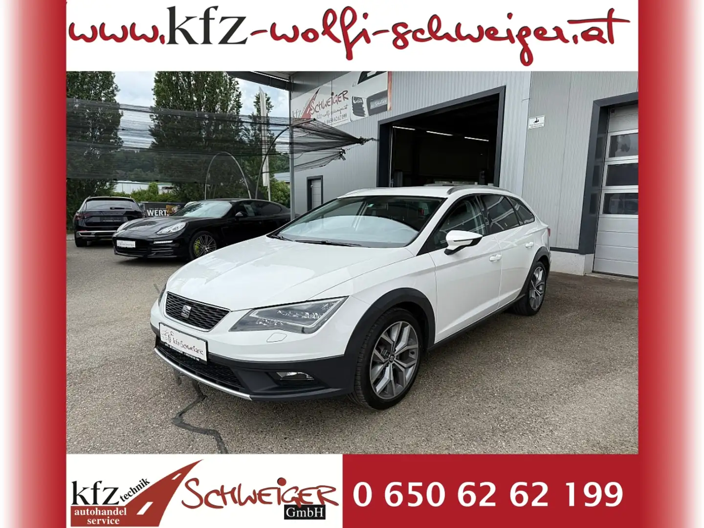 SEAT Leon ST X-Perience 1,6 TDI CR 4Drive Weiß - 1