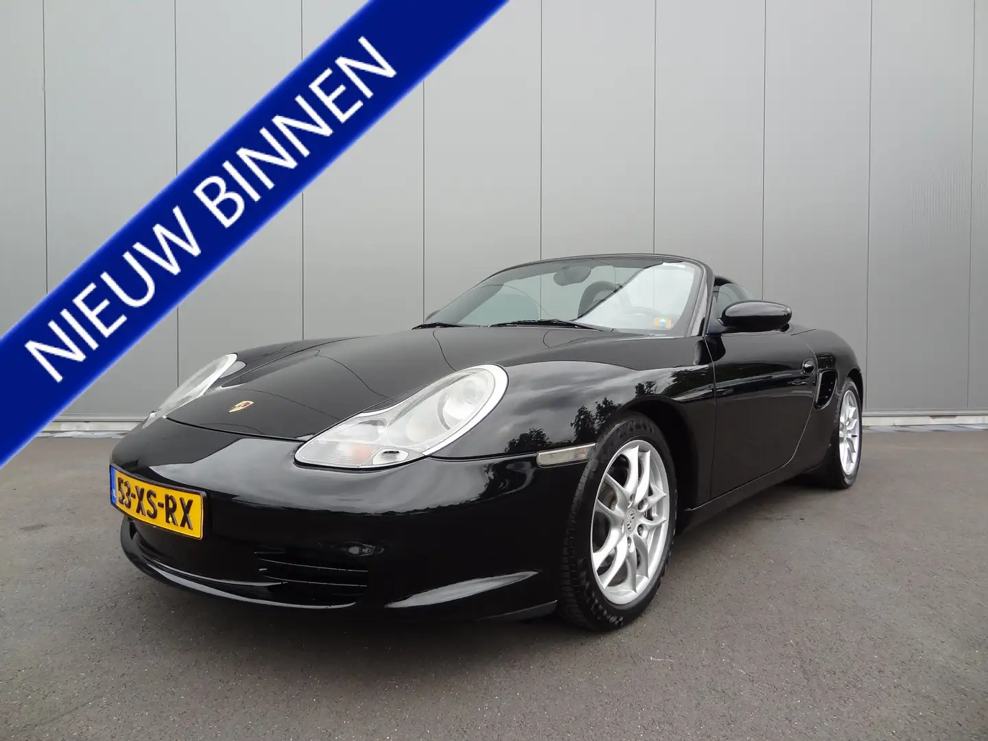 Porsche Boxster 2.7 | DEALER ONDERHOUDEN | LEDER | ECC | YOUNGTIME Zwart - 1