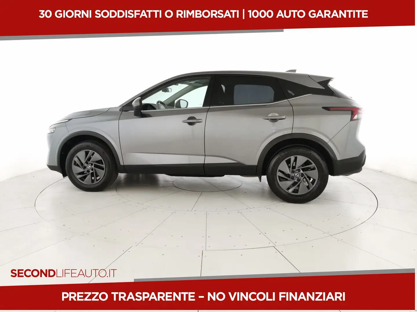 Nissan Qashqai 1.3 mhev Acenta 2wd 140cv Grigio - 2