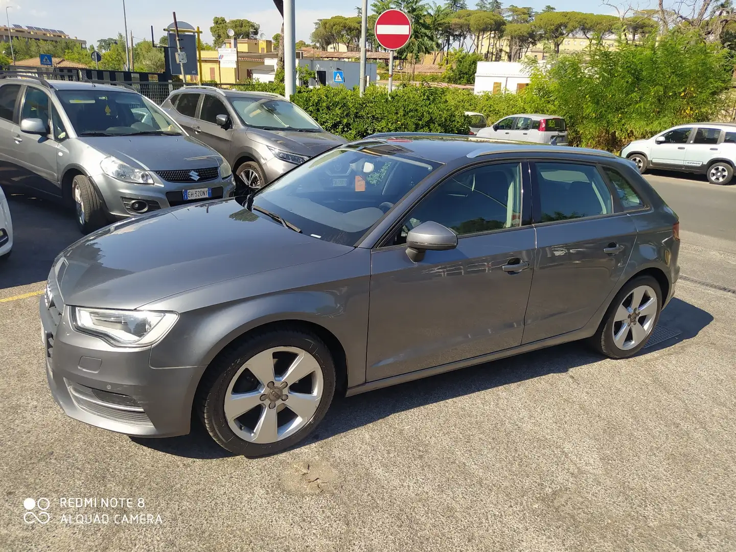 Audi A3 A3 III 2013 Sportback  2.0 tdi Ambition s-tronic Grigio - 2