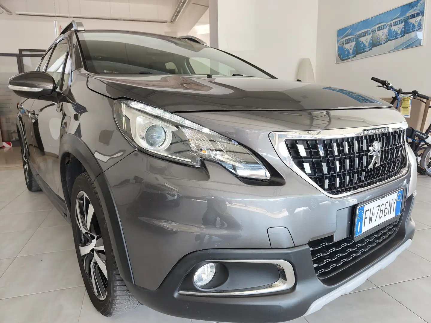 Peugeot 2008 2008 1.5 bluehdi Allure s Grijs - 2