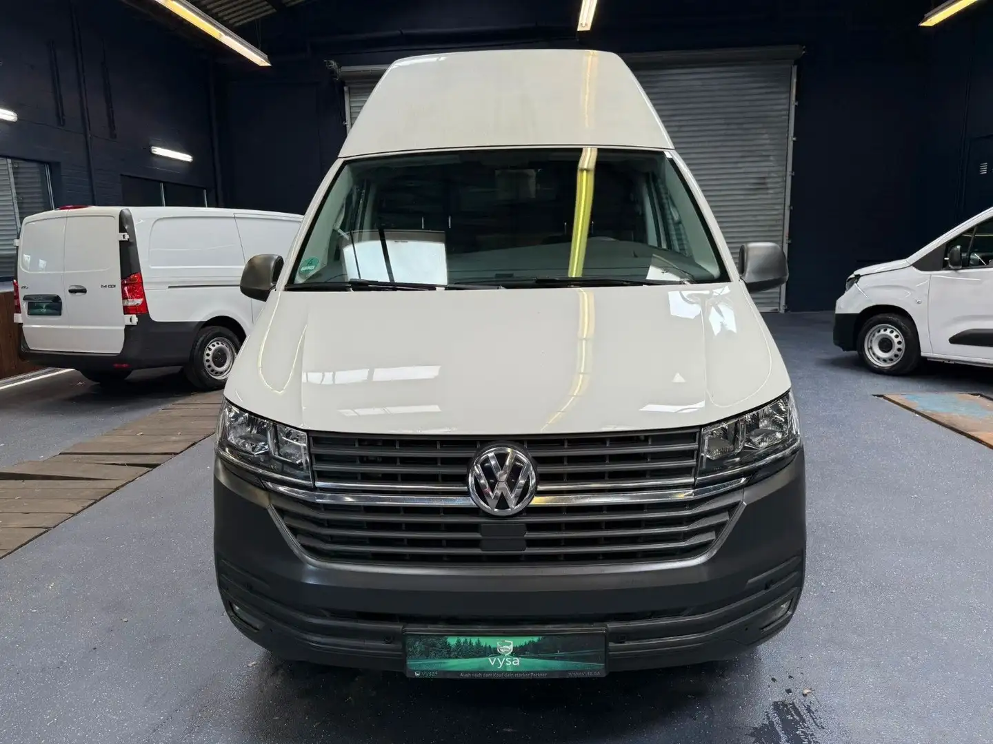 Volkswagen T6 Transporter T6.1 Transporter Kasten Hochdach Lang Klima PDC Blanco - 1