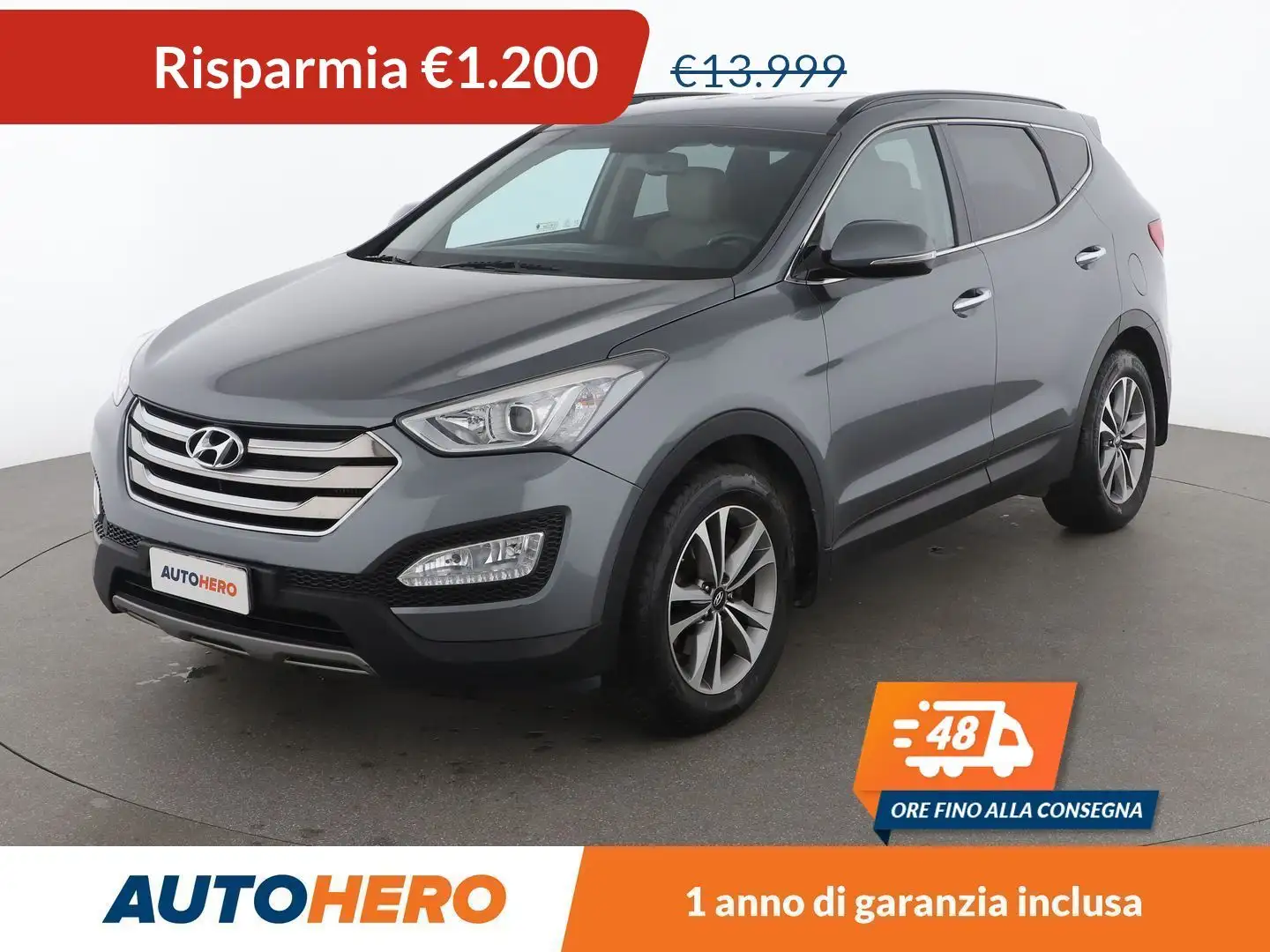 Hyundai SANTA FE 2.2 CRDi Style A/T 4WD Grigio - 1