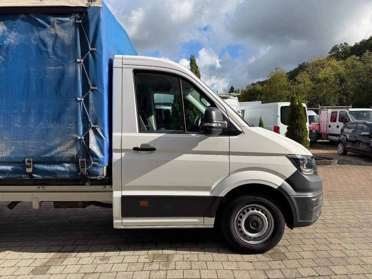 2022 Volkswagen Crafter Pritsche 35 lang Schiebeplane RE+LI, photograph 5