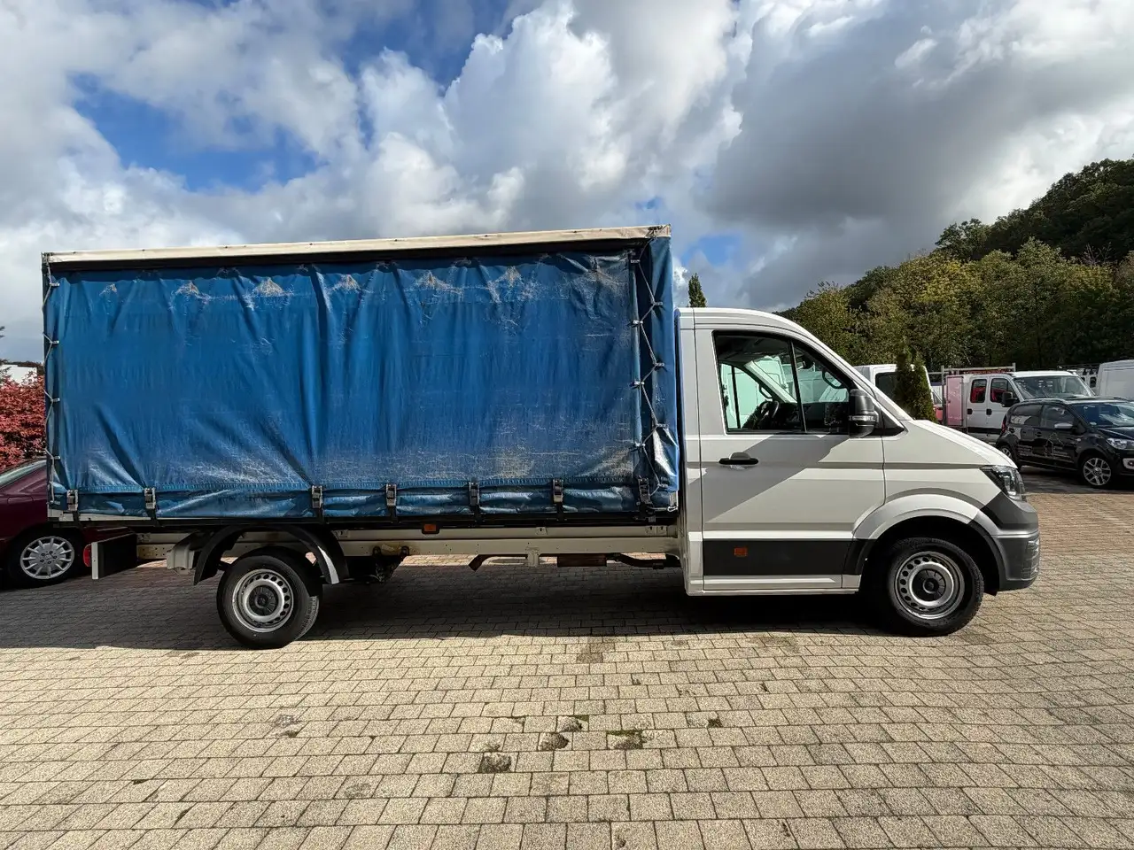 2022 Volkswagen Crafter Pritsche 35 lang Schiebeplane RE+LI, photograph 6