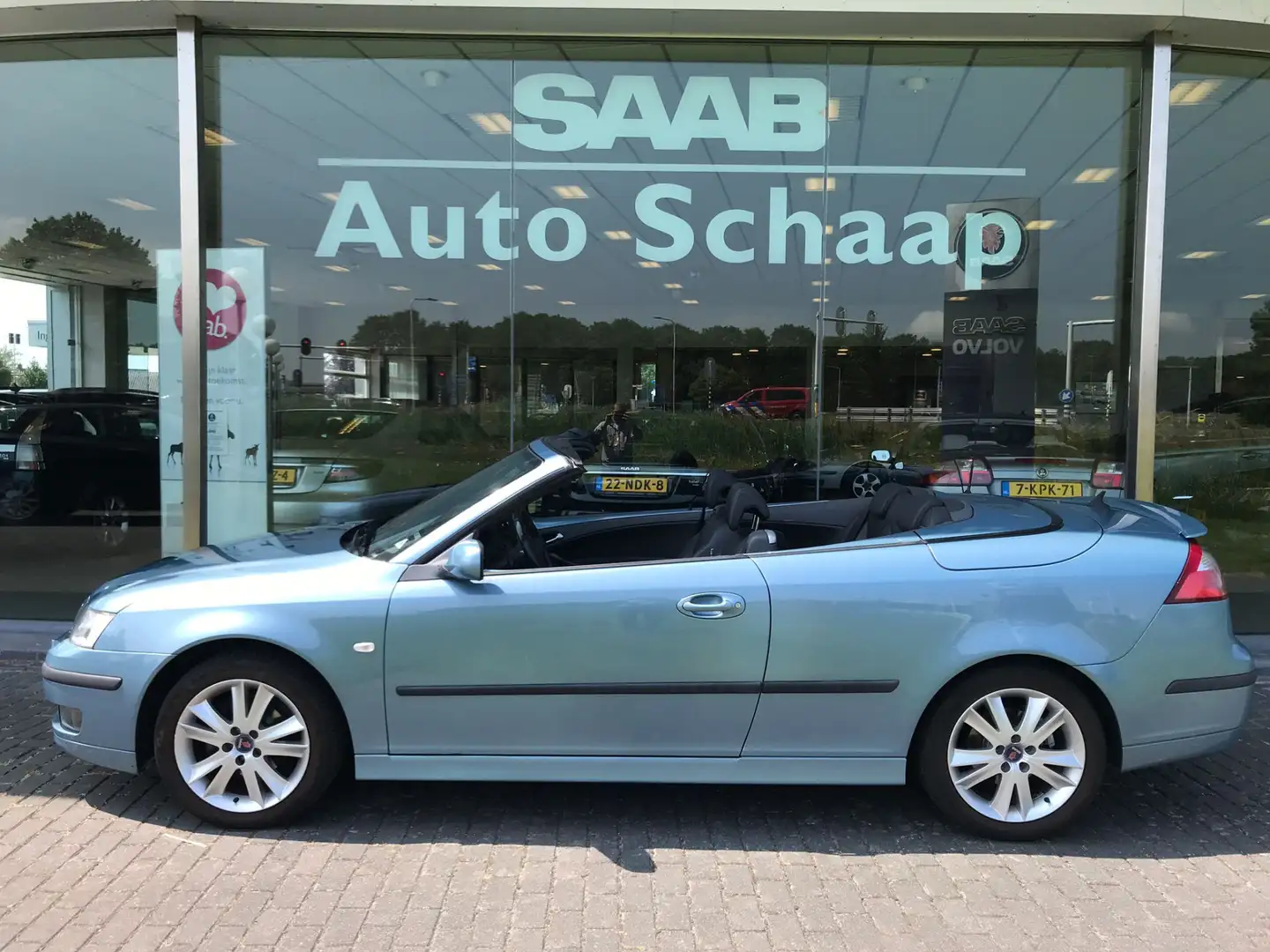 Saab 9-3 Cabrio 1.8t Vector Anniversary Automaat | Rijklaar Bleu - 2