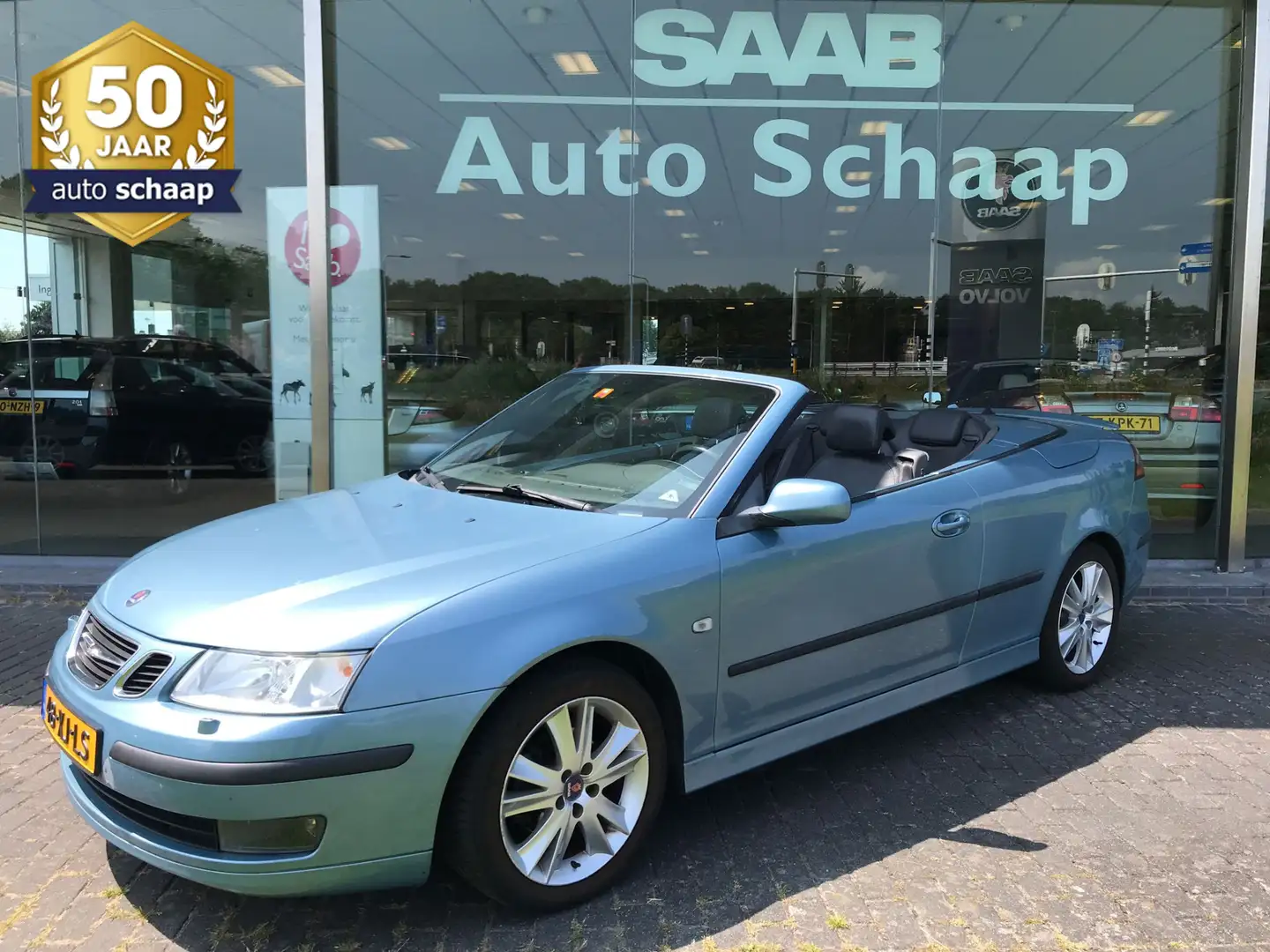 Saab 9-3 Cabrio 1.8t Vector Anniversary Automaat | Rijklaar Bleu - 1