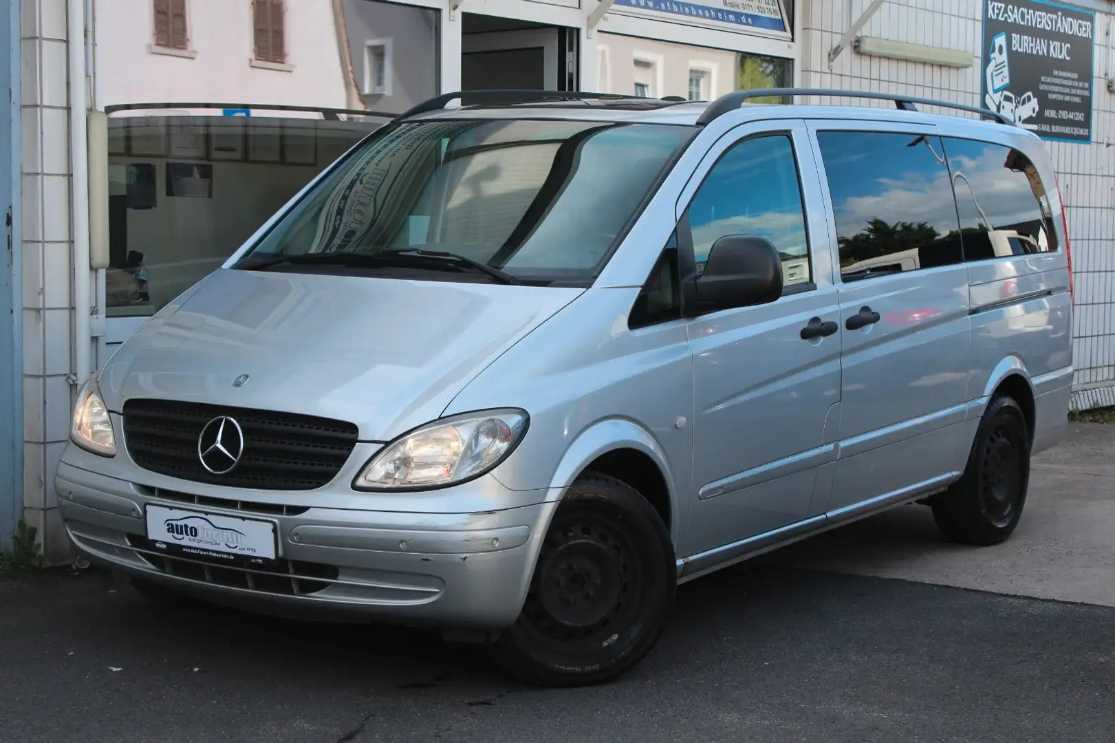 Mercedes-Benz Vito 120 CDI lang *AHK*Sitzhzg*Schiebedach Silber - 2