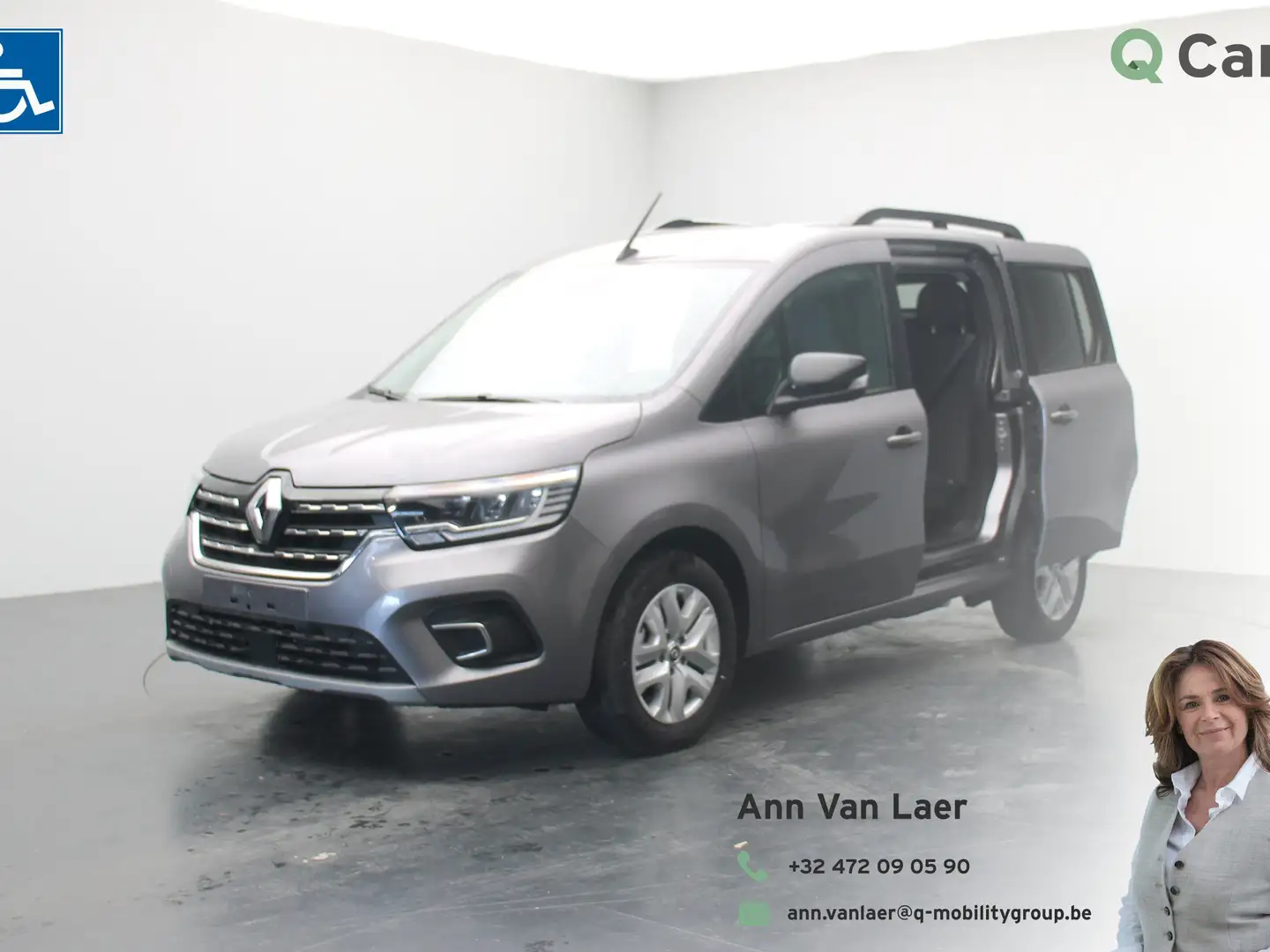 Renault Kangoo Rolstoelwagen Gris - 2