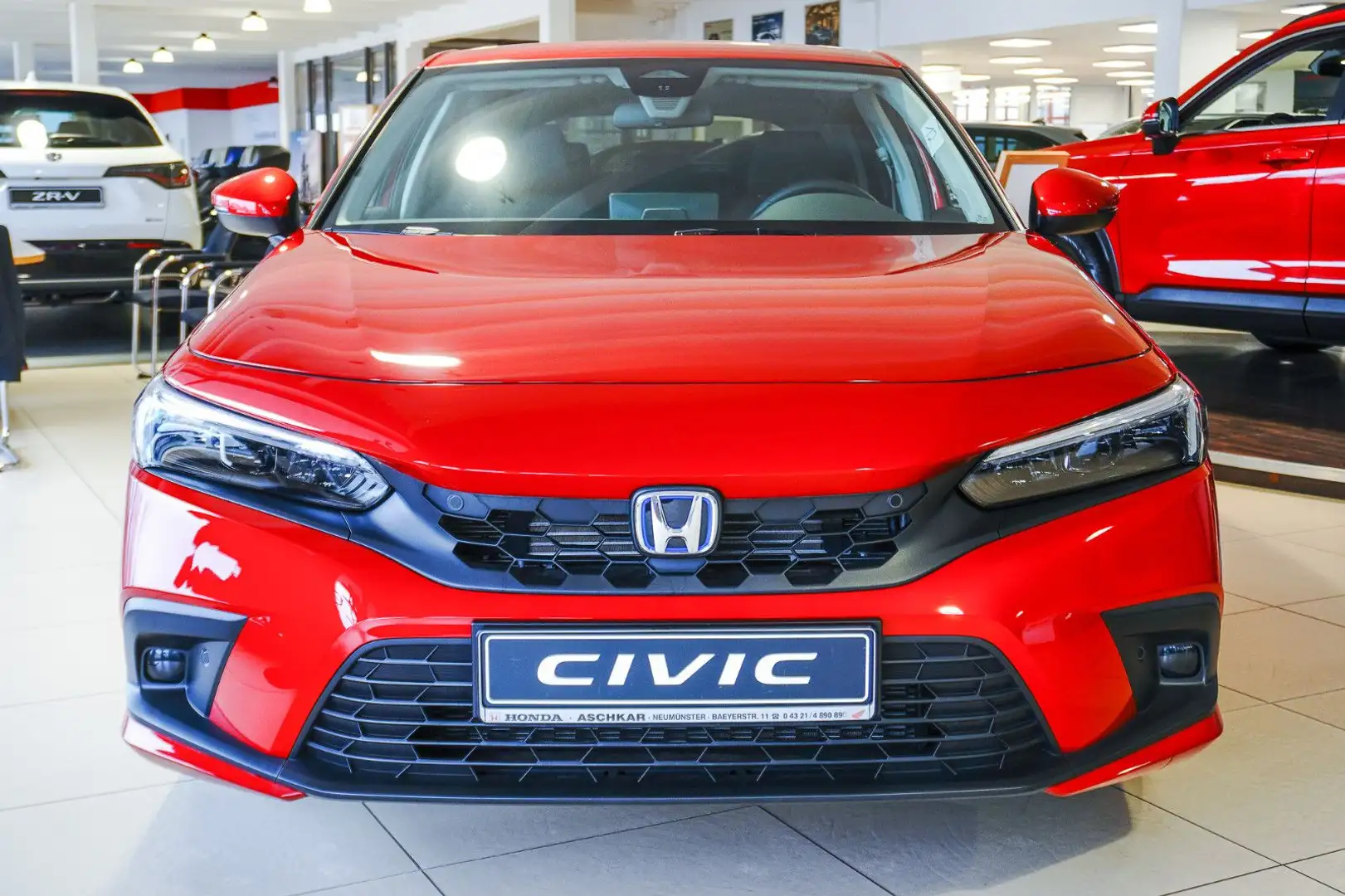 Honda Civic e:HEV 2.0 i-Hybrid e-CVT ELEGANCE Rot - 2
