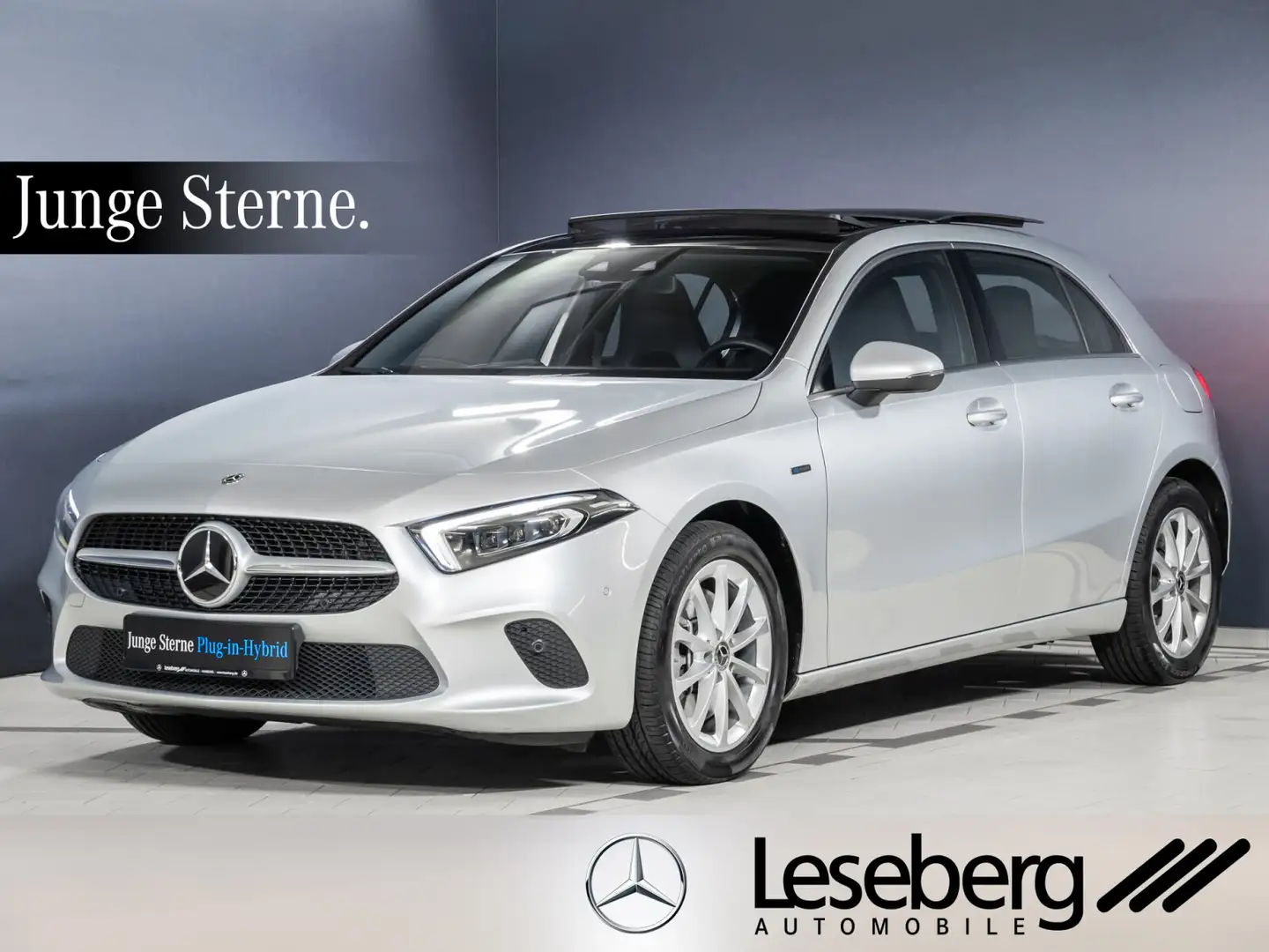 Mercedes-Benz A 250 A 250 e Progressive Multibeam/Pano/Kamera/Distro Argent - 1