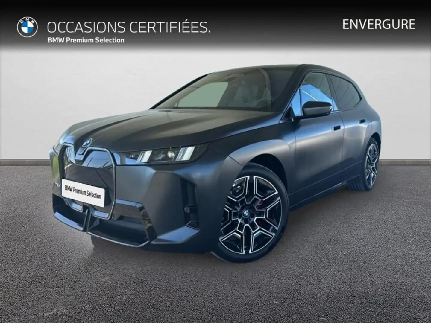 BMW iX xDrive60 544ch M Sport Gris - 1