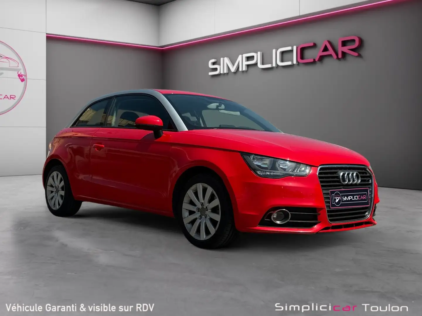Audi A1 A1 1.4 TFSI 122 Ambition Rouge - 1