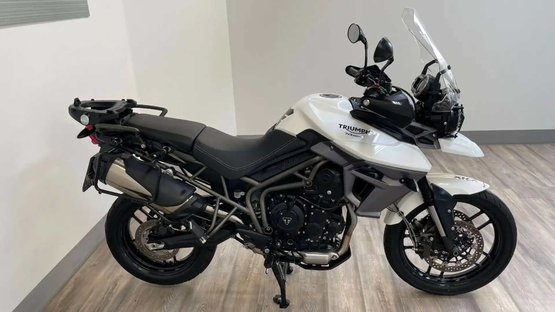 Triumph Tiger 800 800 XRX Abs my15 Blanc - 2