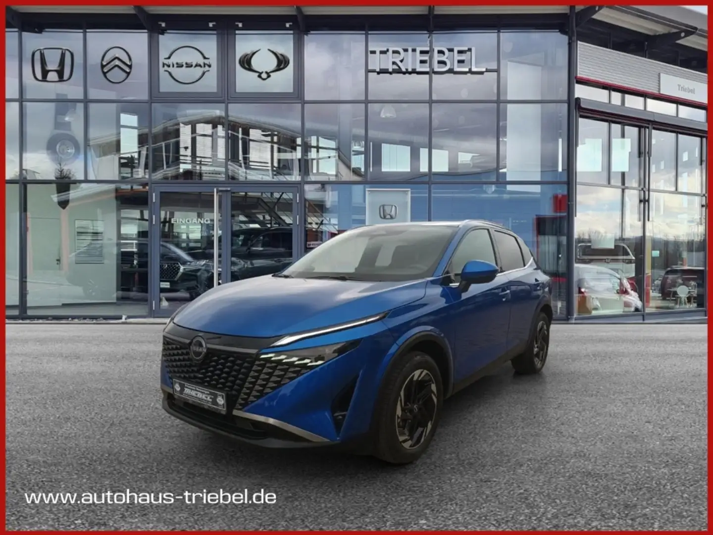 Nissan Qashqai N-Connecta 1.3 DIG-T MHEV EU6e NAVI 4 x KAMERA 2-Z Bleu - 1