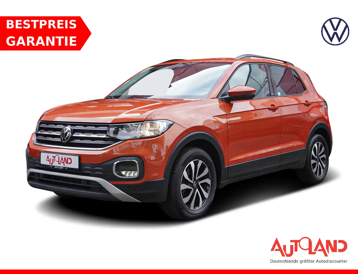 Volkswagen T-Cross 1.0 TSI Active OPF Naranja - 1